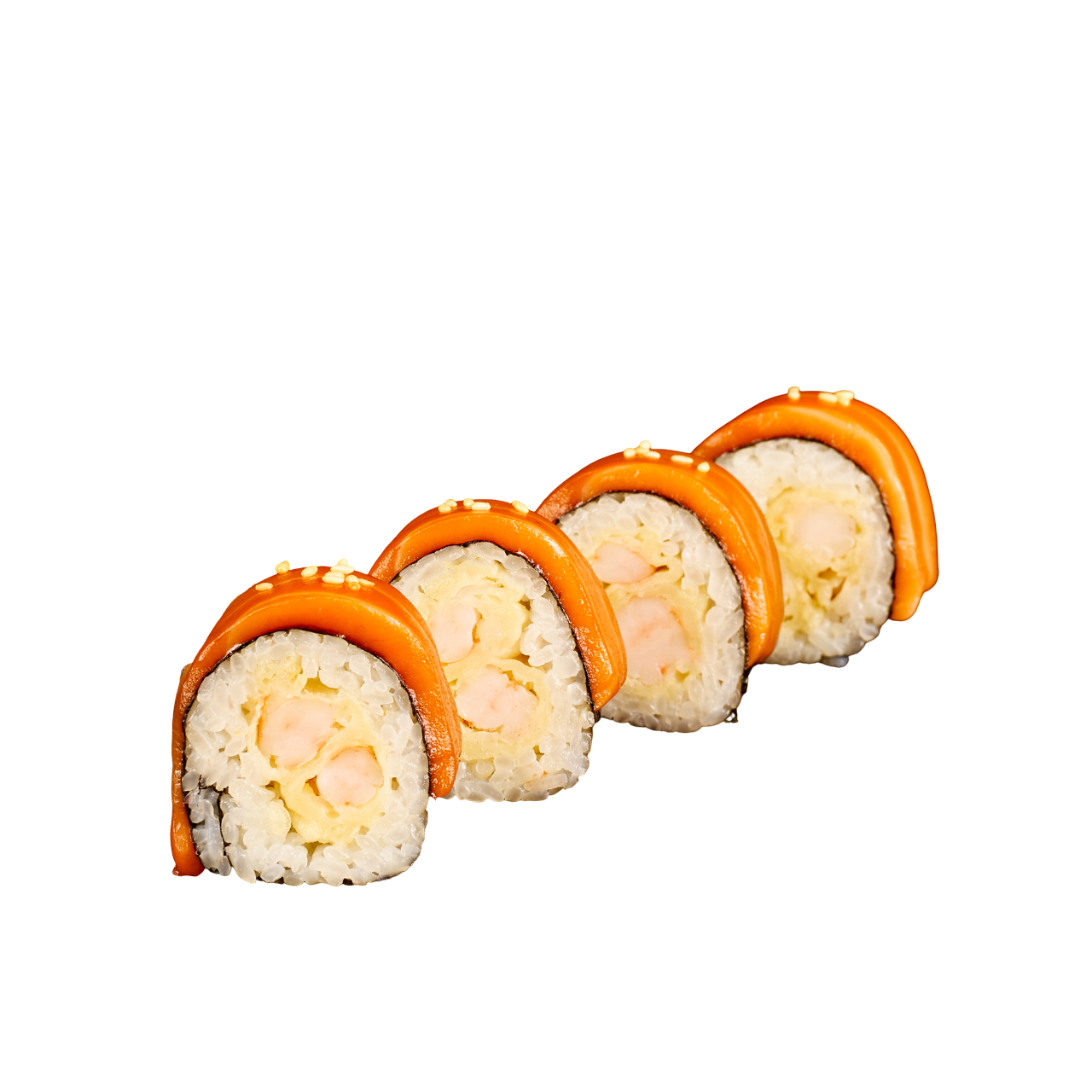 Dynamite Salmon Shrimp
Tempura Roll