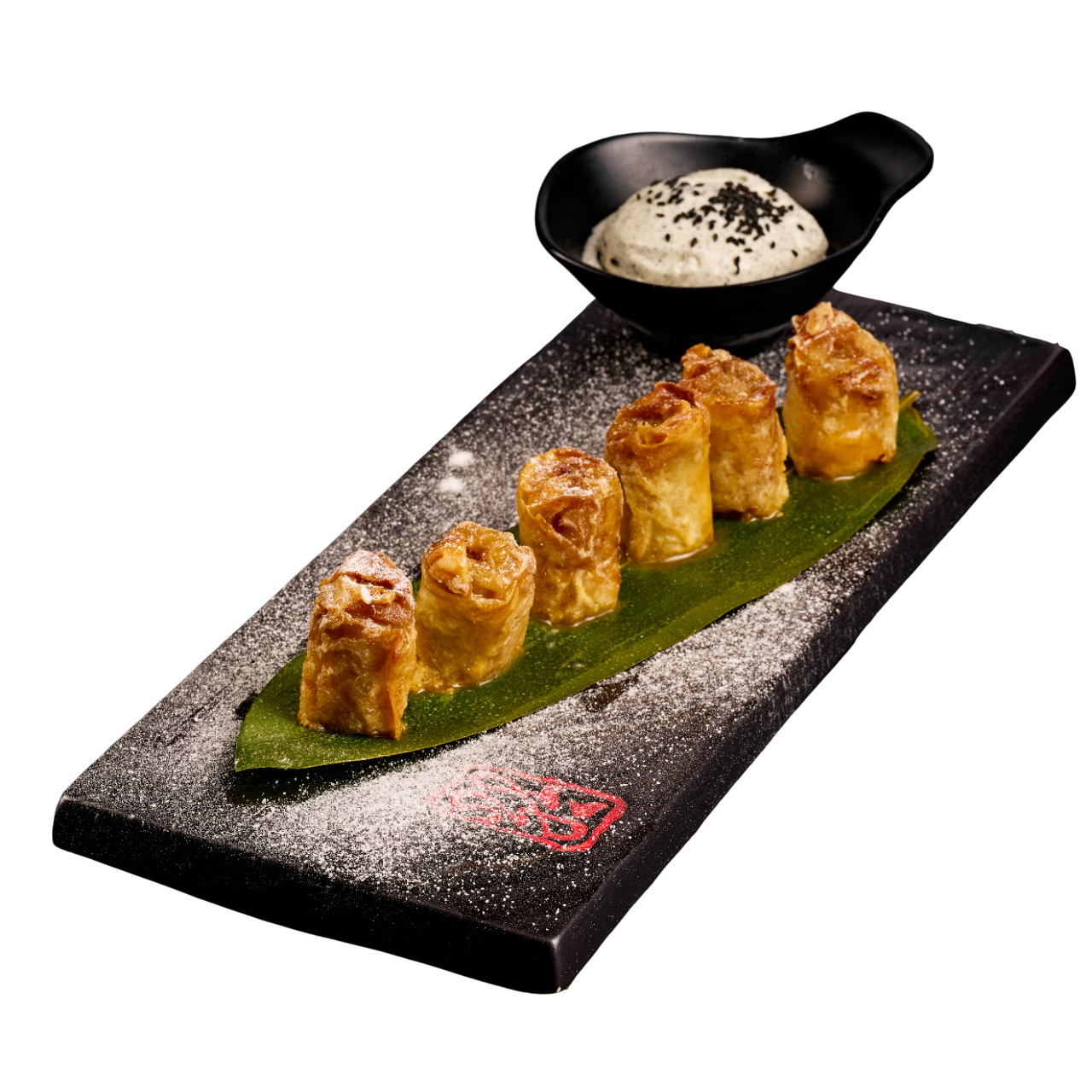 Fried Banana & Sesame Ice Cream